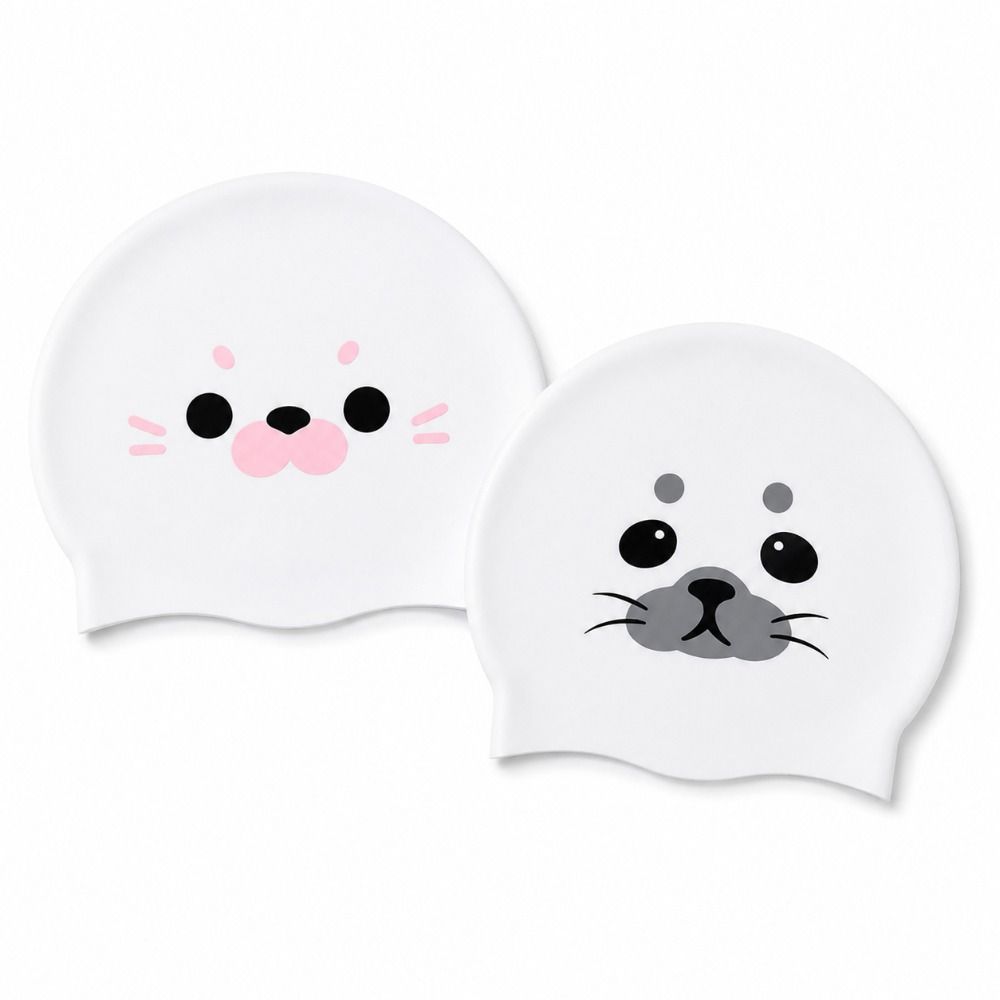 Swim Hat Silicone - Забавные водонепроницаемые шапочки для плавания с