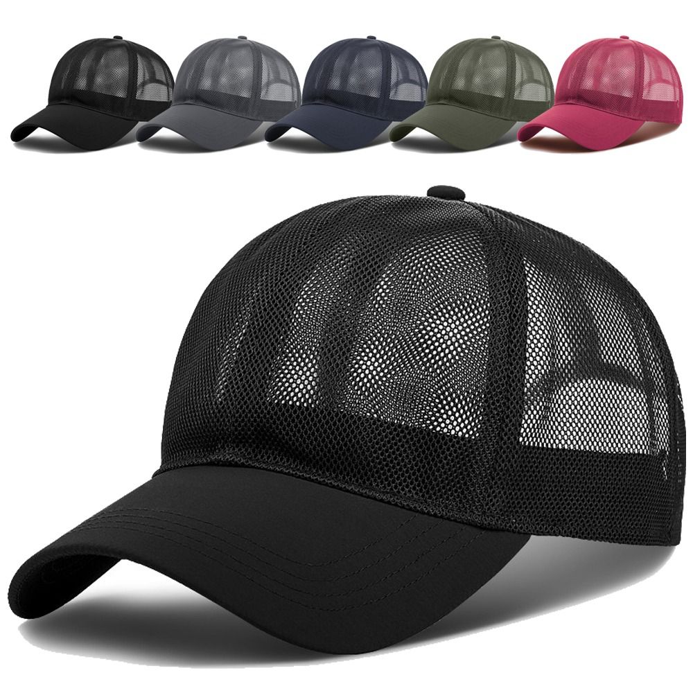 Trucker Cap Mesh - Бейсболка-тракер из сетчатой ткани, дышащая, быстросохнущая,