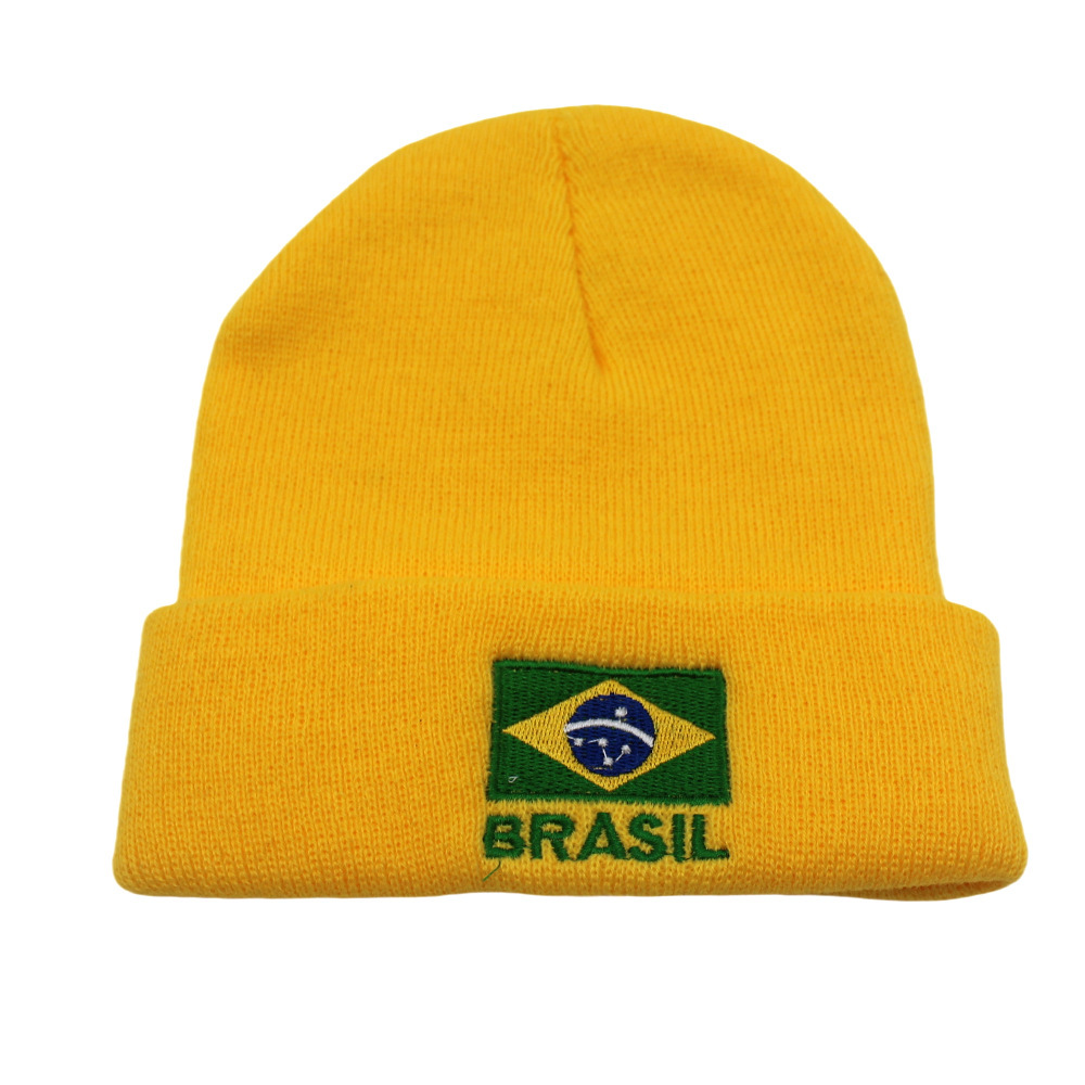 Унисекс шапка-бини с флагом Бр – обзор и цена Beanie Cuffed Knit