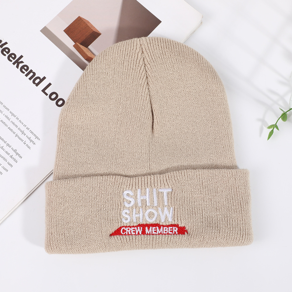 Женская вязаная шапка-бини, ун – обзор и цена Beanie Cuffed Knit