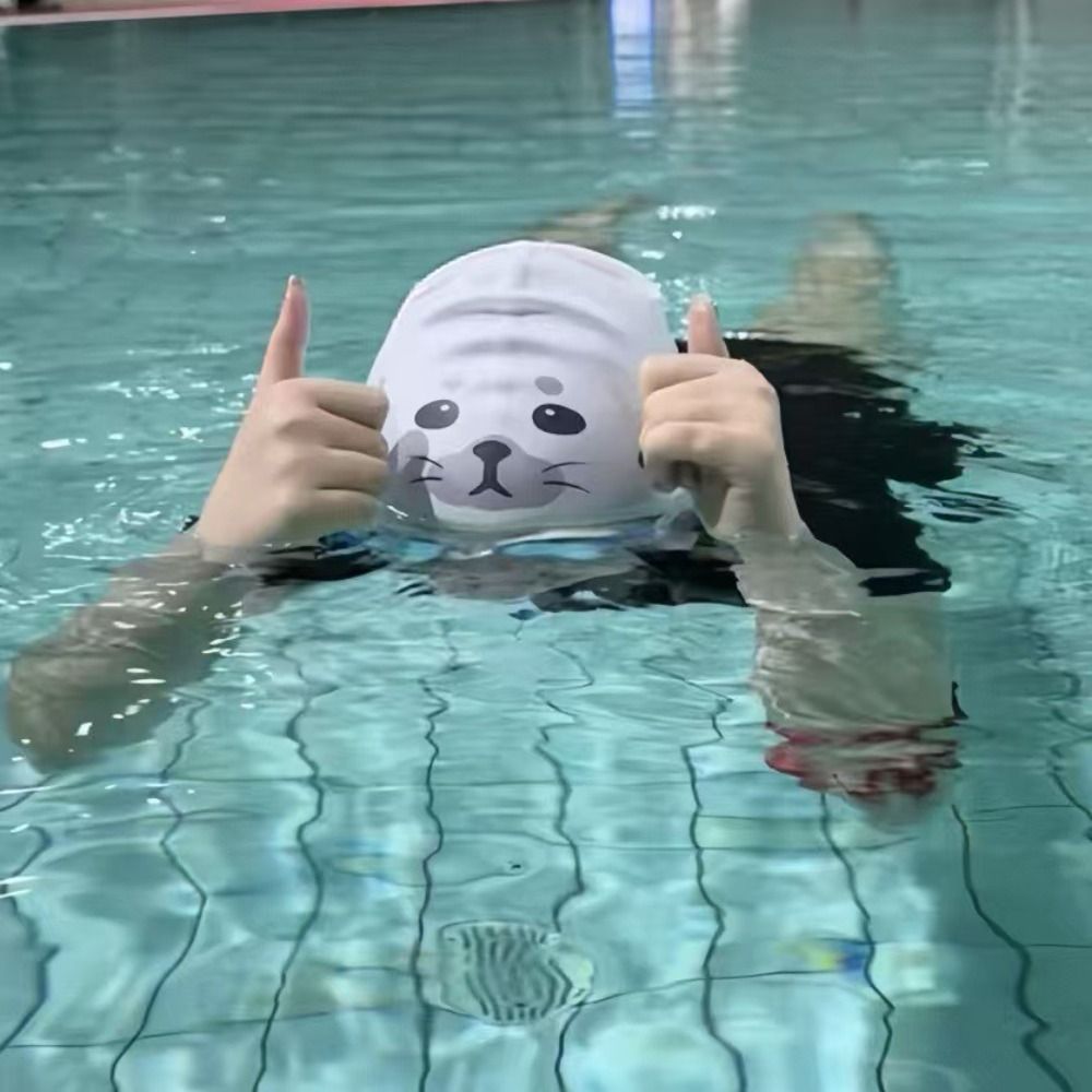 Забавные водонепроницаемые шап – обзор и цена Swim Hat Silicone