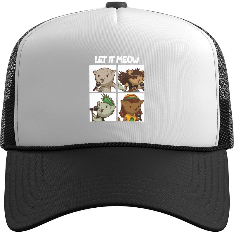 Let It Meow - Забавная кепка-т – обзор и цена Trucker Cap Mesh